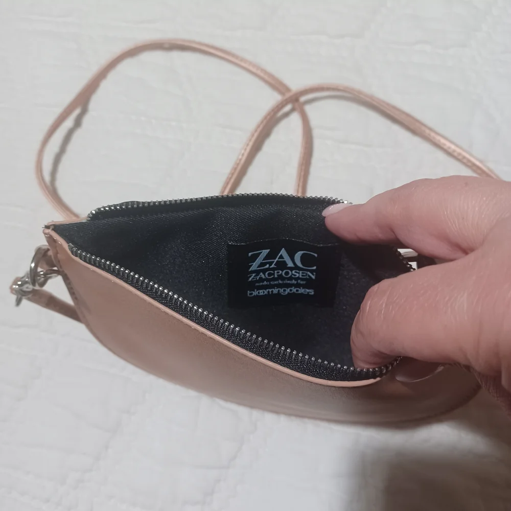 Mini Bag 💝 Zac Posen Gold Crossbody Bag - Picture 3 of 5